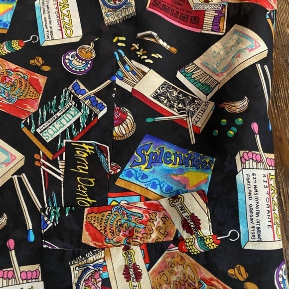 Nicole Miller Vintage 90s matchstick silk vest size medium - Picture 2 of 7